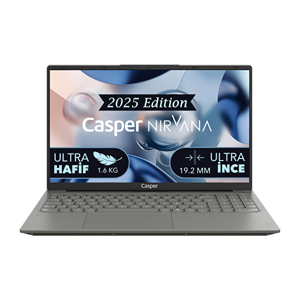 Casper Nirvana X600.7430-DX00X-G-F AMD Ryzen 5-7430U 32GB RAM 2TB NVME SSD Freedos