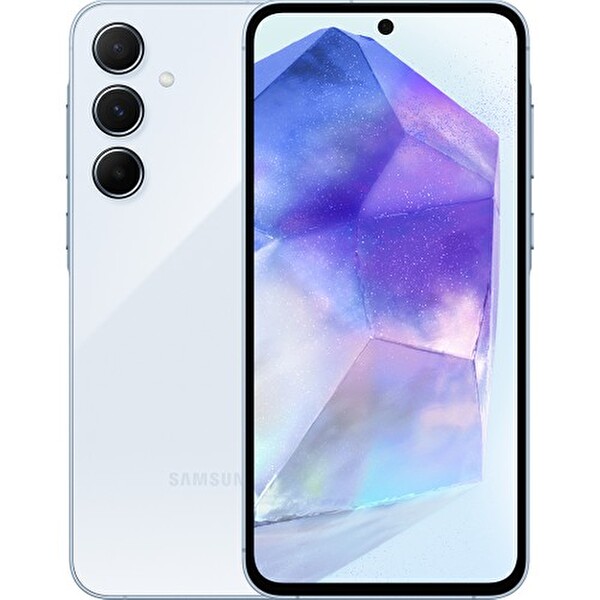 Samsung Galaxy A55 5G 8 GB RAM 128 GB Buz Mavisi Cep Telefonu (Samsung Türkiye Garantili)