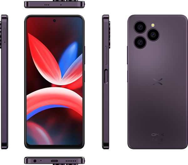 Omix X6 128 GB 6 GB RAM 6 GB VRAM Mor Cep Telefonu (Resmi Distribütör Garantili)