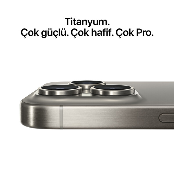 Apple iPhone 15 Pro Max 1TB Beyaz Titanyum