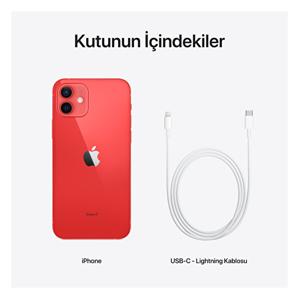 Apple iPhone 12 256GB Akıllı Telefon Red