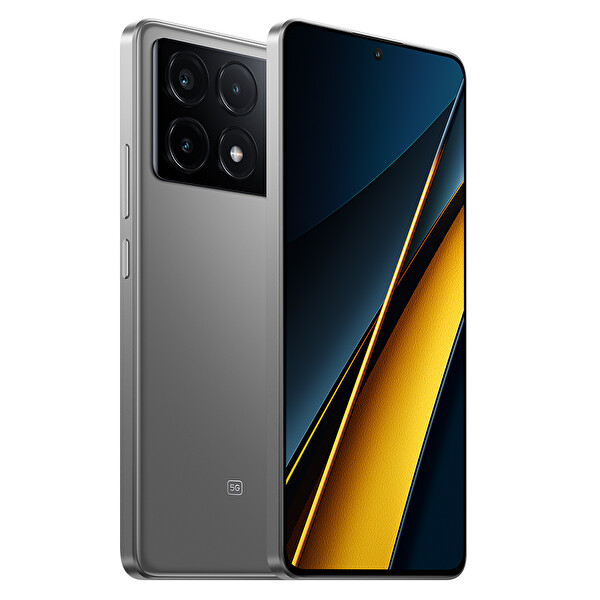 Poco X6 Pro 5G 512 GB 12 GB RAM Gri Cep Telefonu (Poco Türkiye Garantili)