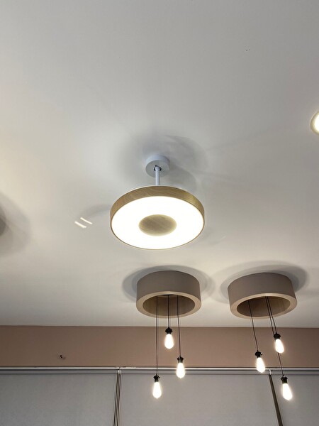 Orbus Motor DC 30 W Led 60W 3000K-6500K Ledli Vantilatör